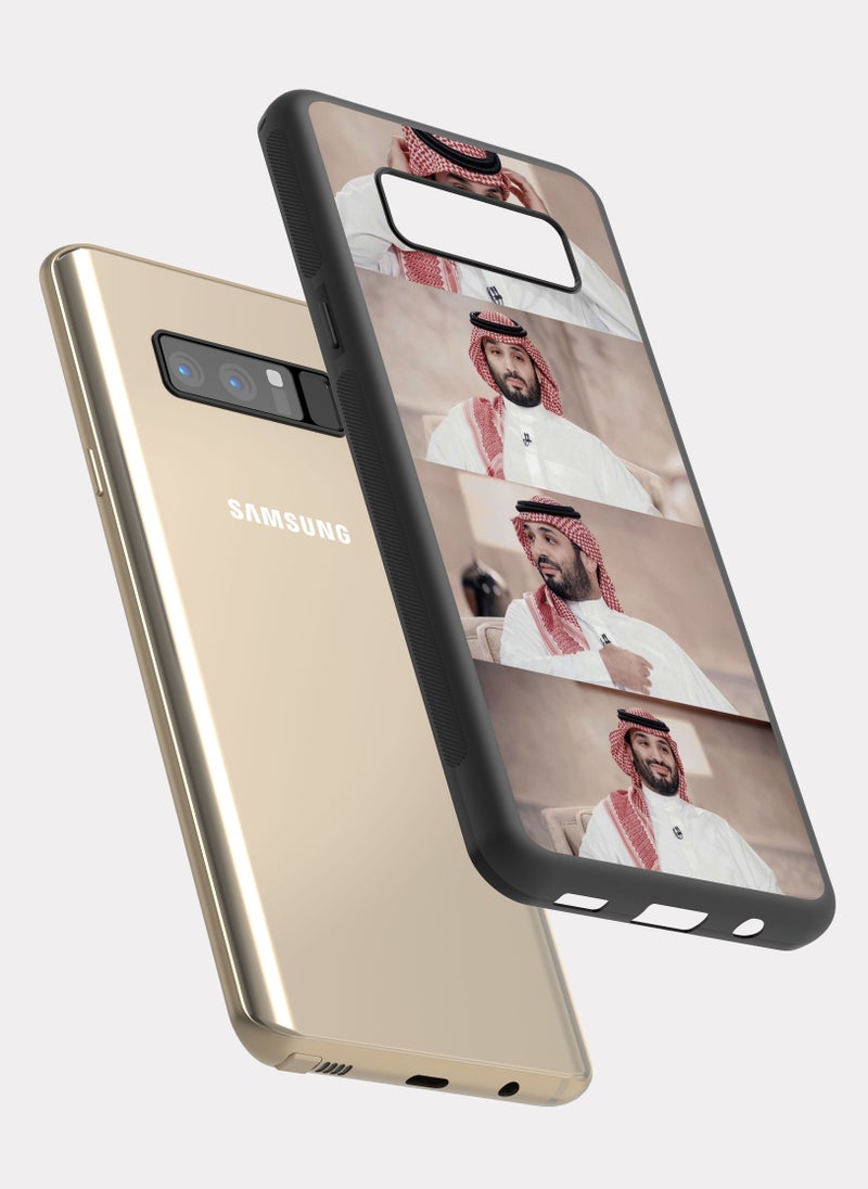 PXLAAT Samsung Galaxy Note 8 case cover Prince Mohammed bin Salman MBS - Image 2