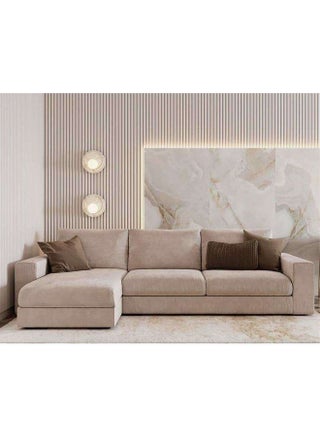 كنبة زاوية 4 مقاعد شكل حرفL بمقاس 260x170x85x90 سم - بيج - pzsku/Z2C3562E97F5FC07A1E76Z/45/_/1716823292/93c756c4-44c5-4200-afcf-f0186b9546dc