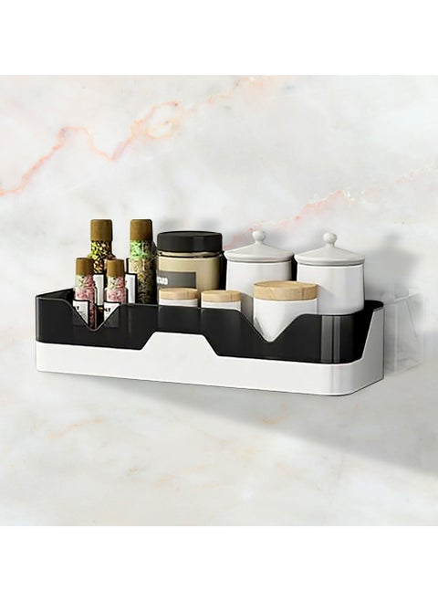Bathroom Shelf Pack of 1 - No Drilling Caddy Adhesive Shower Shelf for Bathroom Storage Wall Mounted Stainless Steel Floating Corner Shower Organizer for Bathroom - Storage Rack for Bathroom