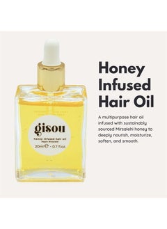 Gisou Honey Infused Hair Oil 0.7 oz,20 milliliters  - Image 2