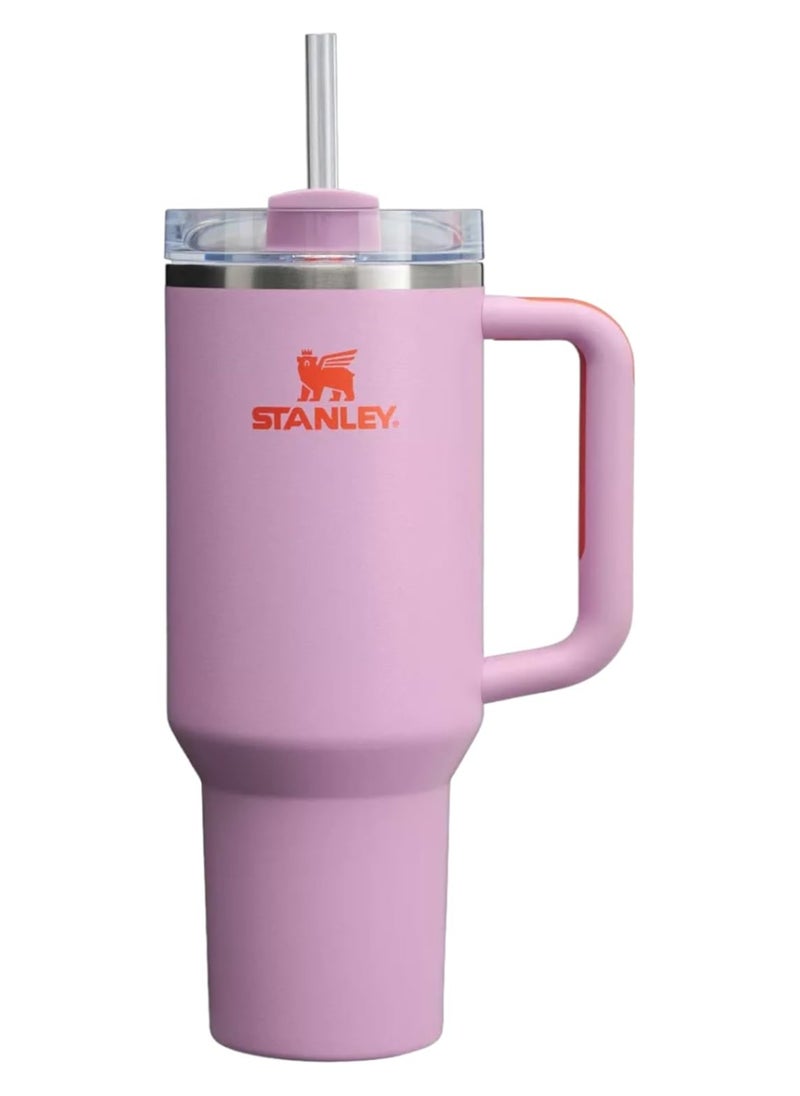 Stanley - STANLEY Quencher H2.0 FlowState Stainless Steel Vacuum Insulated Tumbler with Lid and Straw for Water, Iced Tea or Coffee (Amethyst, 40 oz) - Image 1