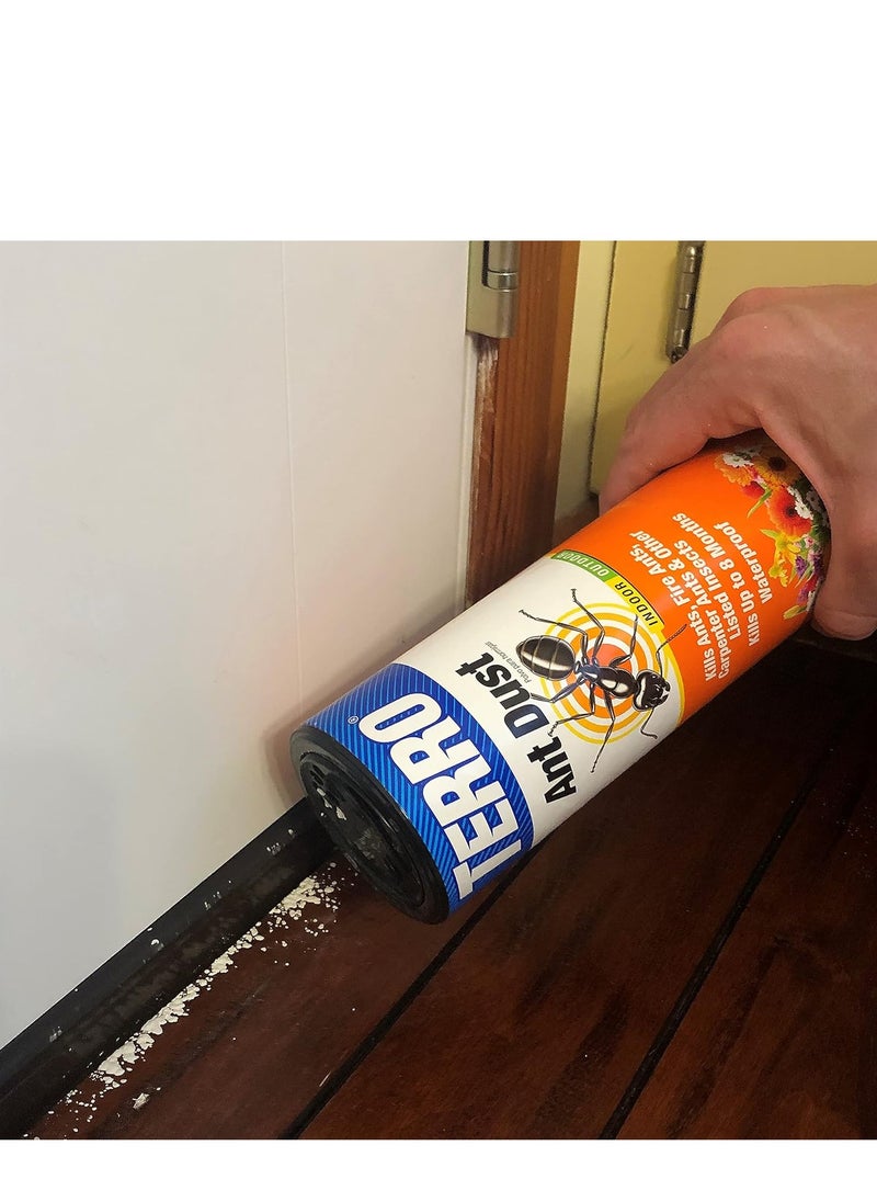 Terro - TERRO T600 ant dust powder killer for indoors and outdoors kills ants fire ants carpenter ants roaches spiders and other insects - Image 1