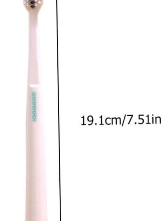 5pcs Adult Soft Bristles Toothbrushes Mixed Colors for Home and Travel Use - Image 3