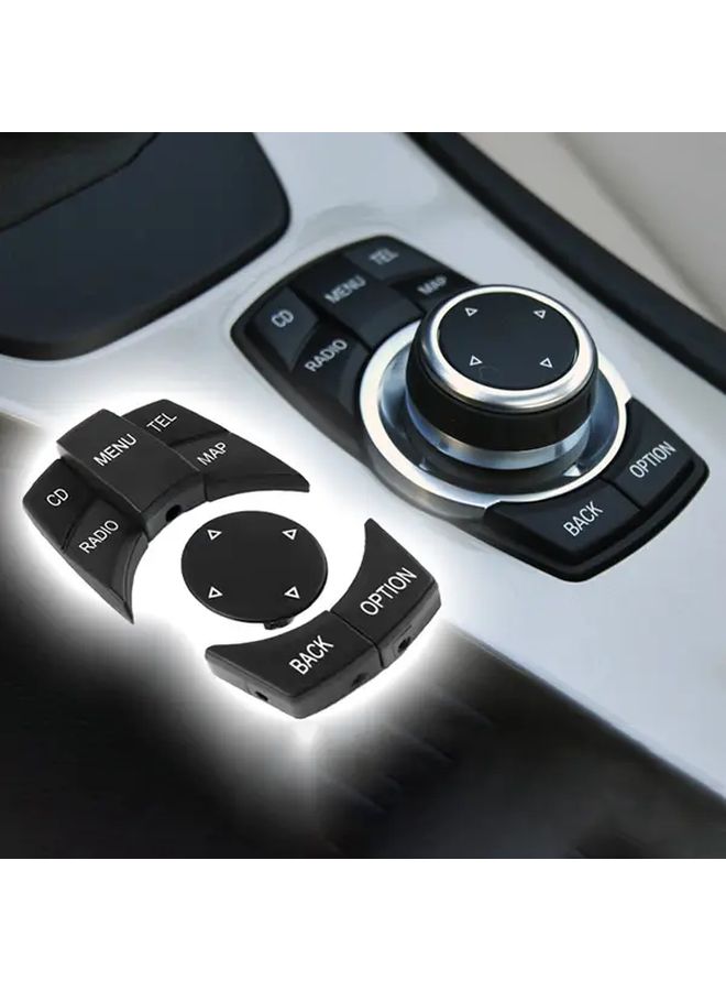 مفتاح التحكم في الوسائط المتعددة الجانب الأيسر لنظام BMW MEDIA NAV بدون حاجة إلى بطارية - Image 2
