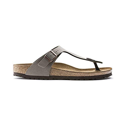 Birkenstock Men's Flip Flop Sandals, Grey Stone Stone, 9 - Image 1