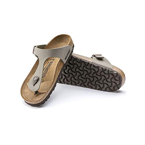 Birkenstock Men's Flip Flop Sandals, Grey Stone Stone, 9 - Image 4