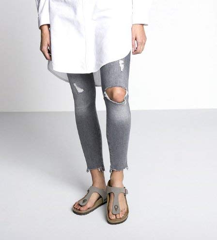 Birkenstock Men's Flip Flop Sandals, Grey Stone Stone, 9 - Image 2