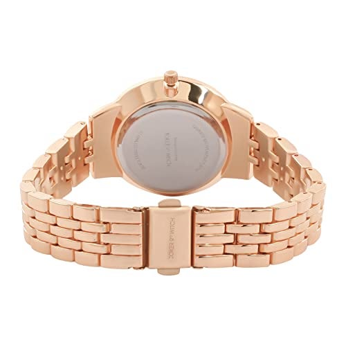 Joker & Witch Mini Nebula Black Dial 16mm Rose Gold Metal Alloy Watch for Women - Image 4