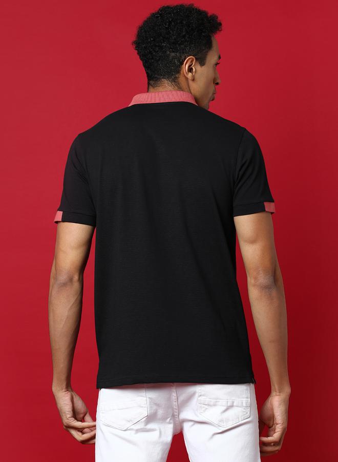 كامبوس سوترا كامبس سوترا بولو بقصة عادية وزخرفة متباينة - Image 3