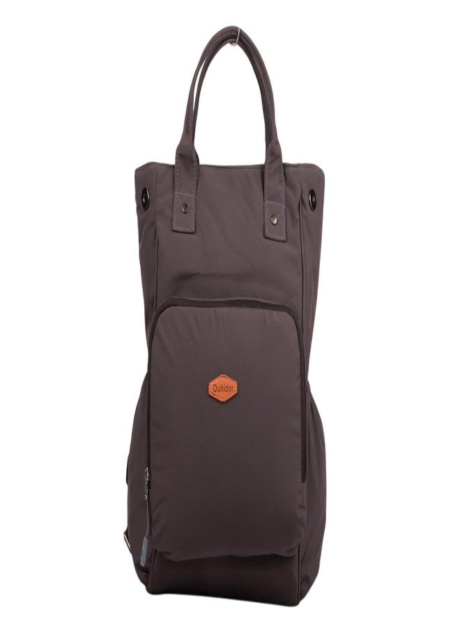 Outrider Motherly Elegant Diaper Bag for Mothers for Travel, Maternity Bag for Newborn Baby, Mothers Travelling Bag, Multipocket Water Resistant Baby Bag, Hospital Bag for Moms (Dark Grey) - Image 1