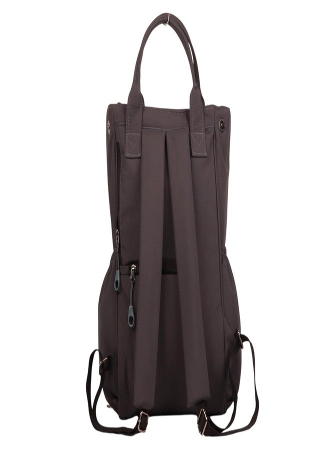 Outrider Motherly Elegant Diaper Bag for Mothers for Travel, Maternity Bag for Newborn Baby, Mothers Travelling Bag, Multipocket Water Resistant Baby Bag, Hospital Bag for Moms (Dark Grey) - Image 4