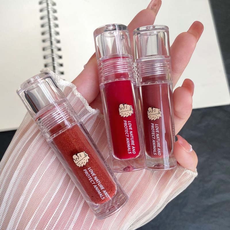 Toot Dodo Zero-Sense Crystal Lens Lip Glaze Moisturizing And Long-Lasting Color Not Easy To Fade Lipstick Lip Gloss For Women - Image 3
