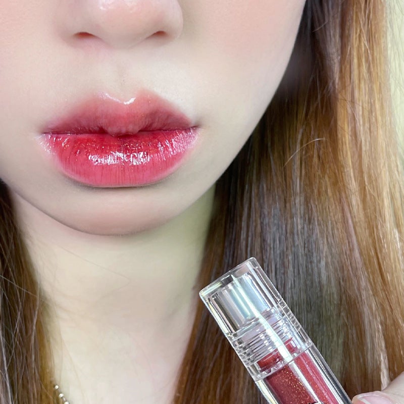 Toot Dodo Zero-Sense Crystal Lens Lip Glaze Moisturizing And Long-Lasting Color Not Easy To Fade Lipstick Lip Gloss For Women - Image 1