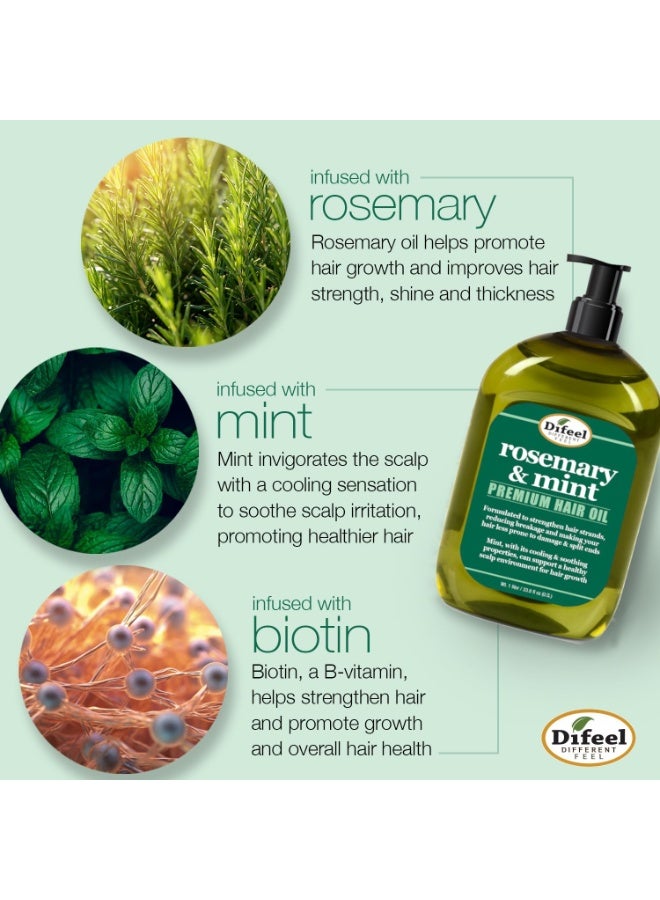 ديفيل زيت شعر فاخر باكليل الجبل والنعناع مع البيوتين من ديفيل - 2.5 اونصة - Image 3