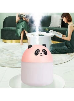 QSHOP 250ml Mini Humidifier, Portable Essential Oil Diffuser with Night Light, Perfect for Home, Office, Car, Plant Purification with 7 Colors LED Night Light  - Image 4