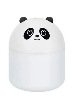 QSHOP 250ml Mini Humidifier, Portable Essential Oil Diffuser with Night Light, Perfect for Home, Office, Car, Plant Purification with 7 Colors LED Night Light  - Image 1