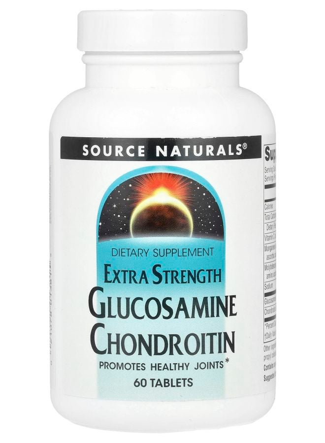 Source Naturals Glucosamine Chondroitin Extra Strength 60 Tablets