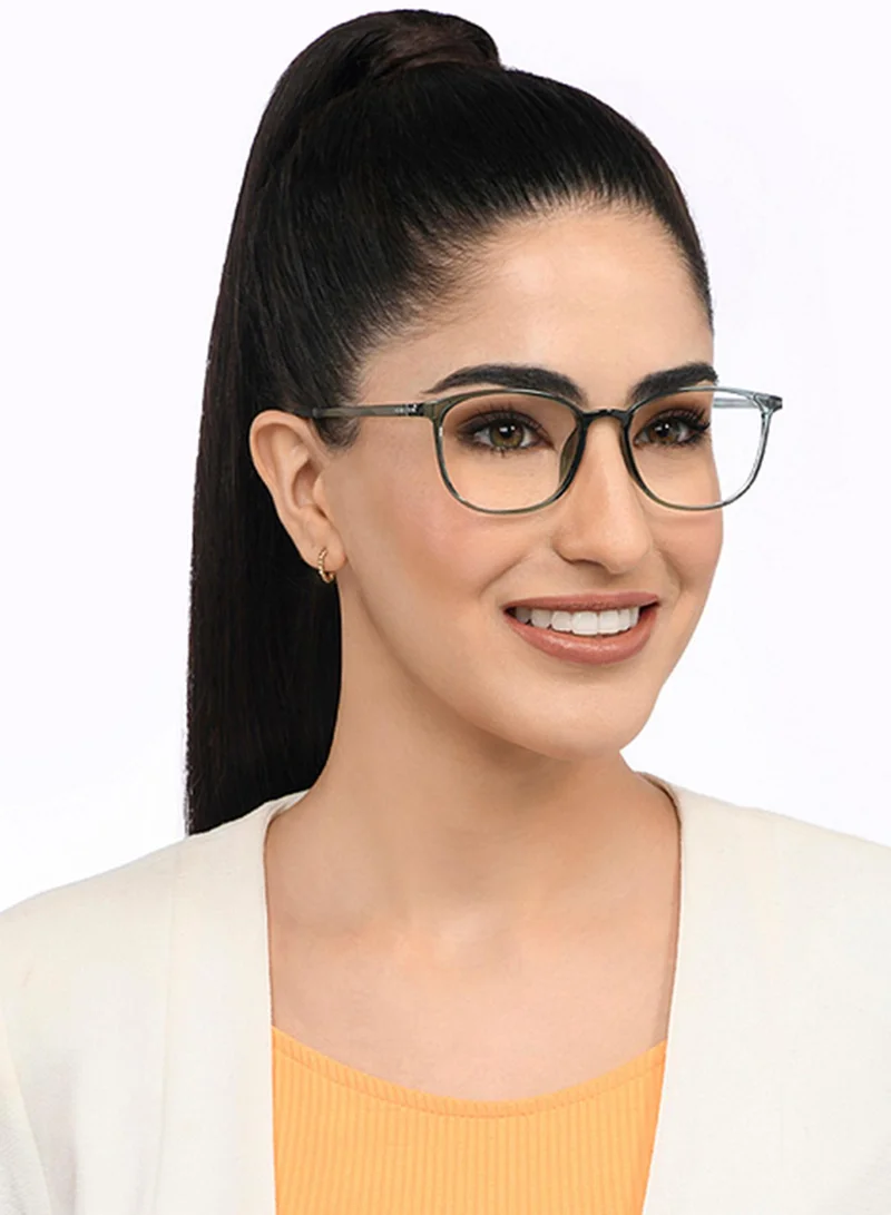 Lenskart Blu LENSKART BLU | Zero Power Blue Cut Computer Glasses | Anti Glare, Lightweight &amp; Blocks Harmful Rays | UV Protection Specs | Men &amp; Women | Medium | LB E13528