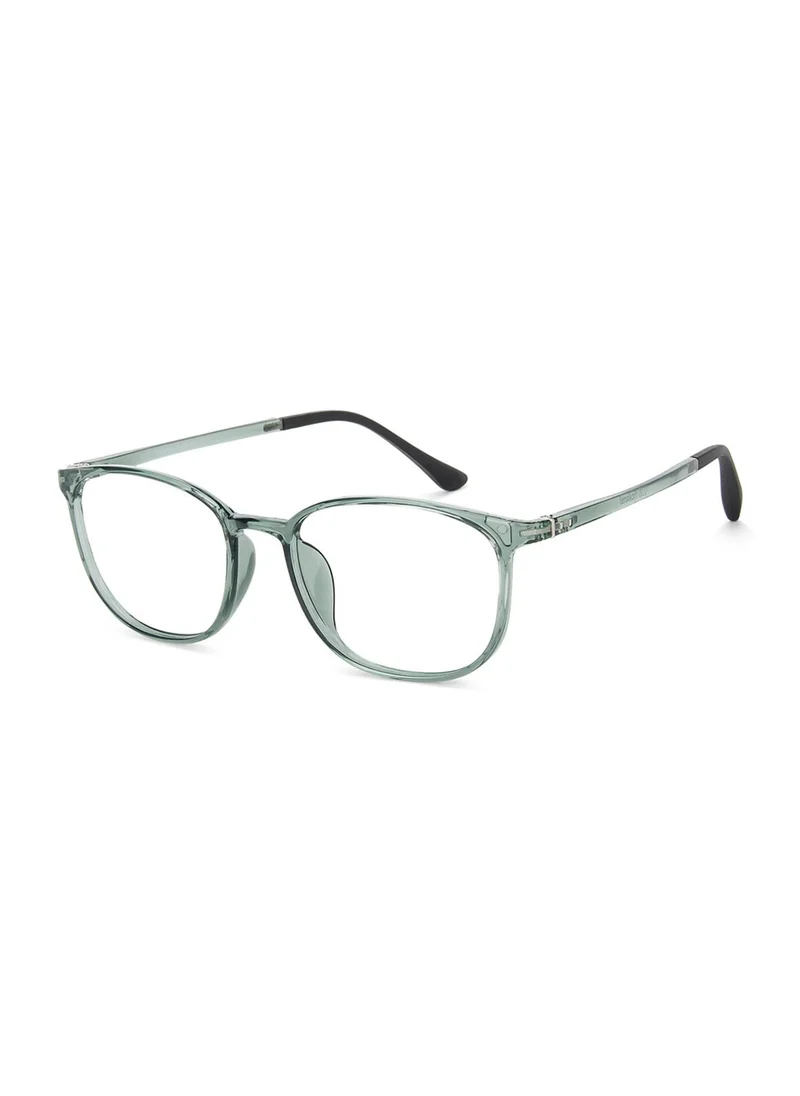 لينسكارت بلو LENSKART BLU | Zero Power Blue Cut Computer Glasses | Anti Glare, Lightweight & Blocks Harmful Rays | UV Protection Specs | Men & Women | Medium | LB E13528