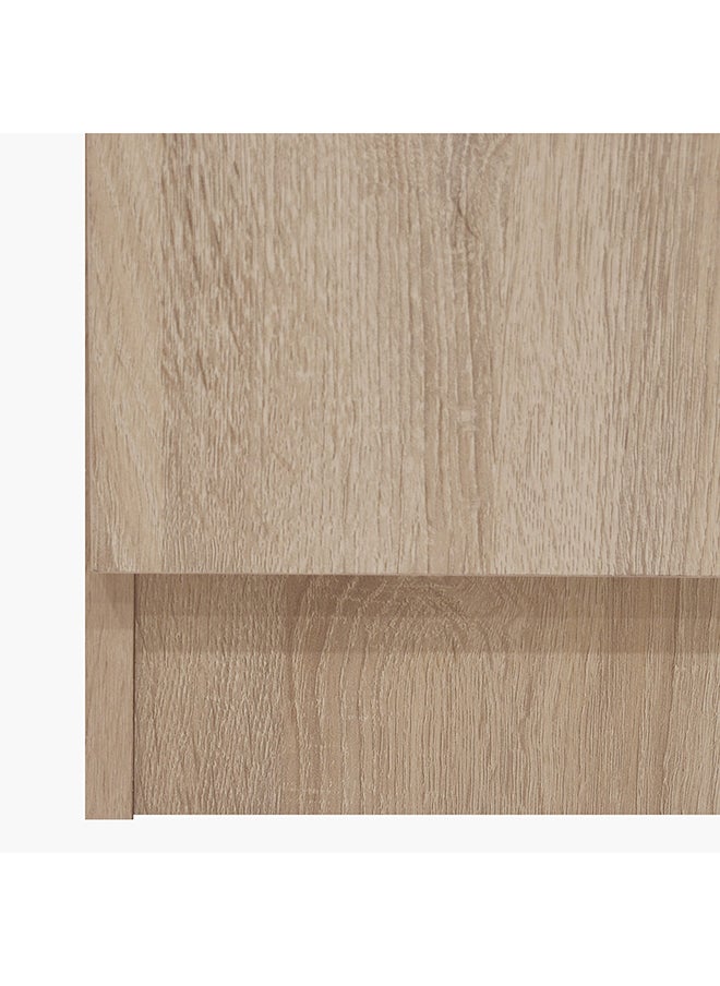 Home Box - Oasis Cambridge 4-Door Wardrobe with Mirror and Drawer with Lock 55 x 190 x 160 cm - Image 1