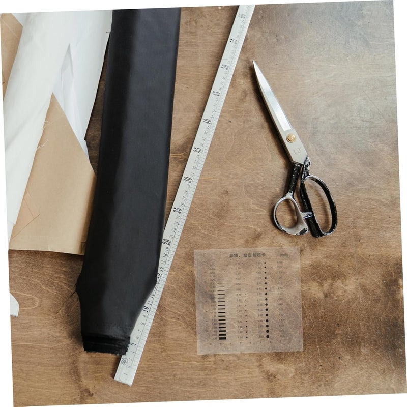 مسطرة الفيلم الشفاف عالية الدقة لقياس قطر الخط وعيوب الشقوق أداة القياس الصناعية - Image 5