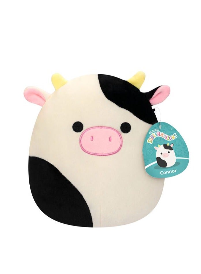 Squishmallows Squishmallows Plush - Connor Black and White Cow, 7.5inches 