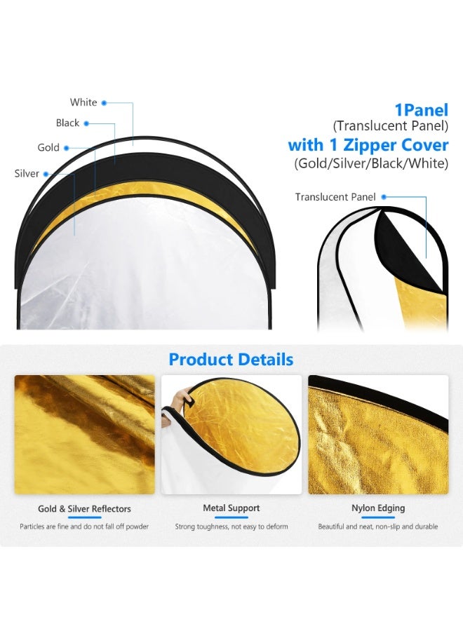 نيوير RF0812 5 IN 1 Reflector 80X120cm - Image 5