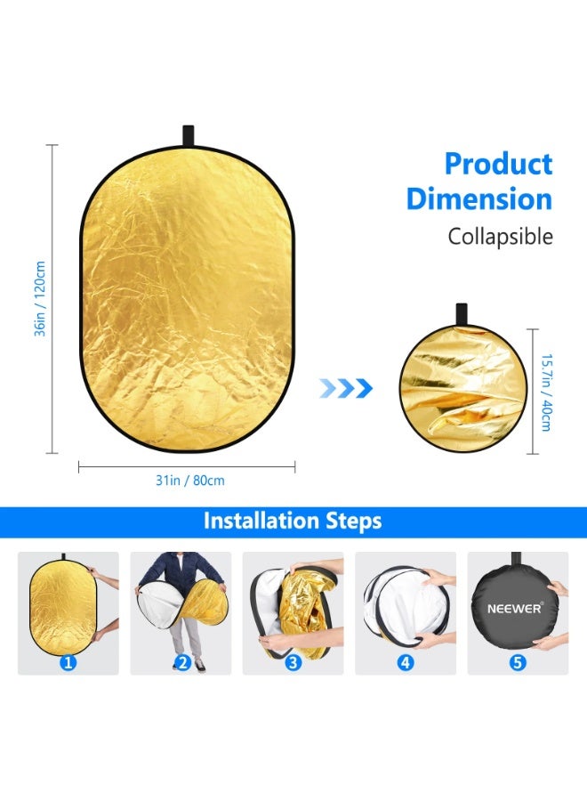 نيوير RF0812 5 IN 1 Reflector 80X120cm - Image 2