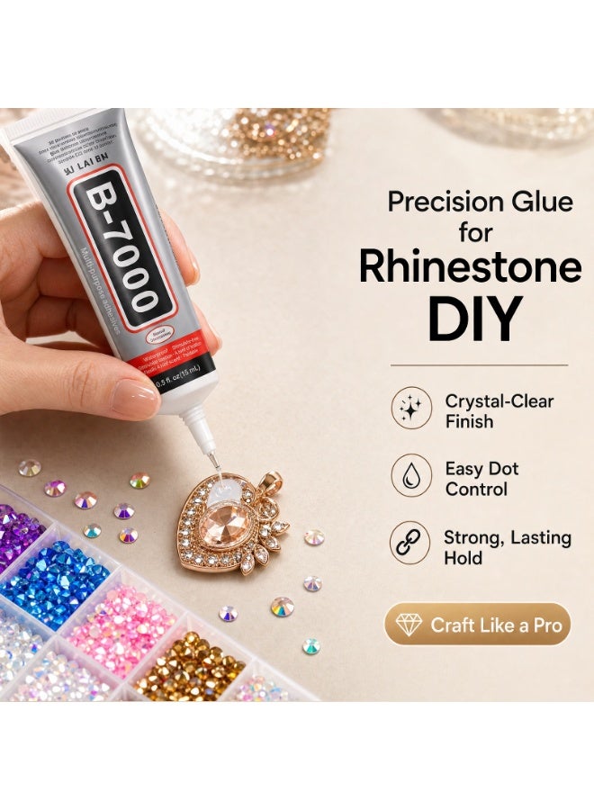 40 Colors Resin Jelly Rhinestones for Bedazzling, 4mm 32000 Pcs Flatback Gems for Crafting, Bedazzling Kit with 3Pcs B7000 Glue for Clothing Shoes Nail Book Diamond Art - Image 5