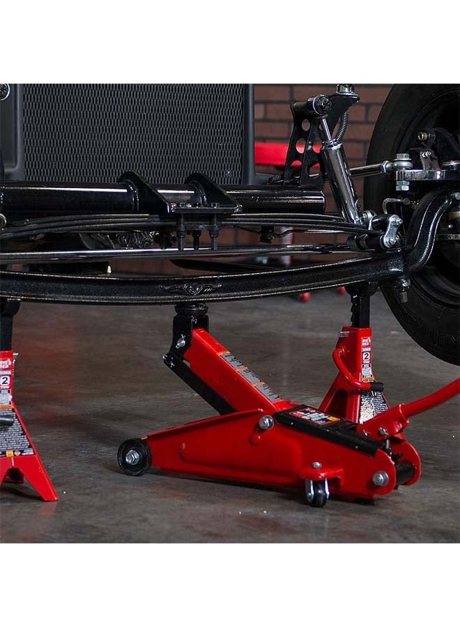 Cady One Hydraulic floor car jack with a capacity of 2 tons, equipped with a bag for easy carrying and storage - Image 5
