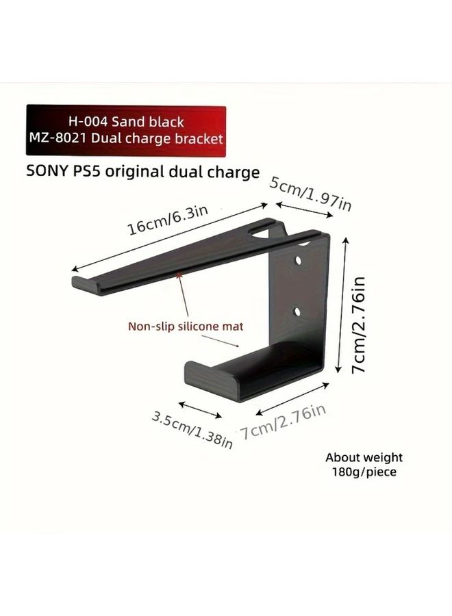 PS5 Controller Charger Wall Mount Bracket Gamepad Charging Base Station - Image 3