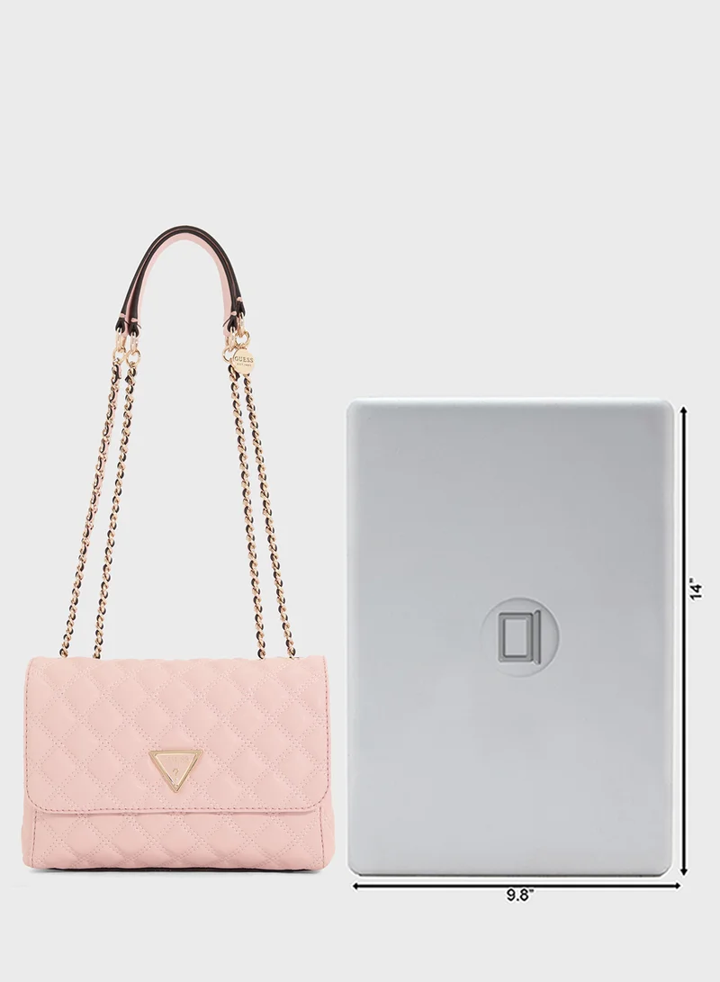 GUESS Giully 2 Cmprtmnt Cnvrtble Bag