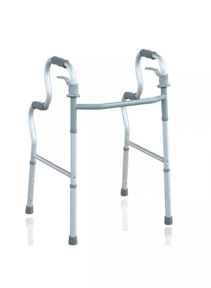 Generic Aluminum walker with special foldable handle provides double support