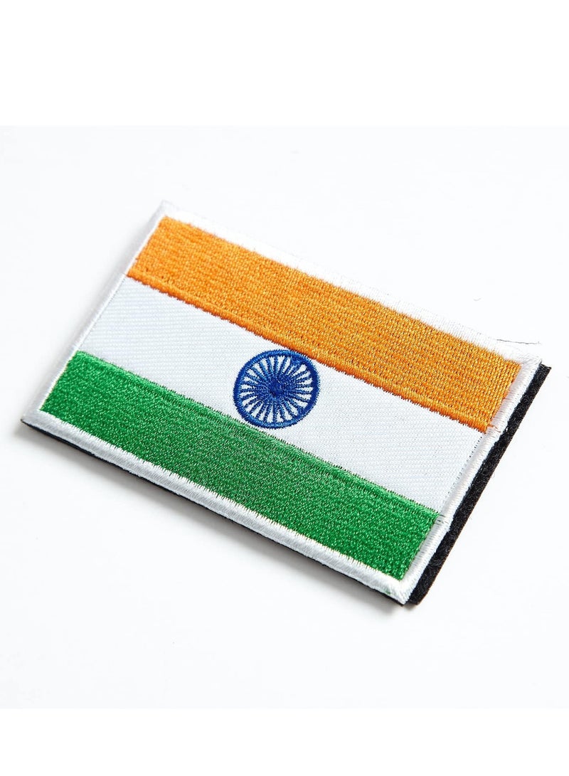 Generic Pack of 2pcs Embroidered Flag Patches - Perfect for Jackets - Backpackers - Travelers - Uniforms - Jeans and Hats - Tactical Embroidered Patches  - Image 4