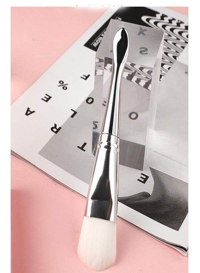 esowemsn 2PCS Rose Gold Face Mask Brush Applicator Soft Fiber Facial Mud Mask Applicator Brush Best for Facials Mud Clay Mask DIY Modeling Mask Body Lotion and BB CC Cream - Image 3