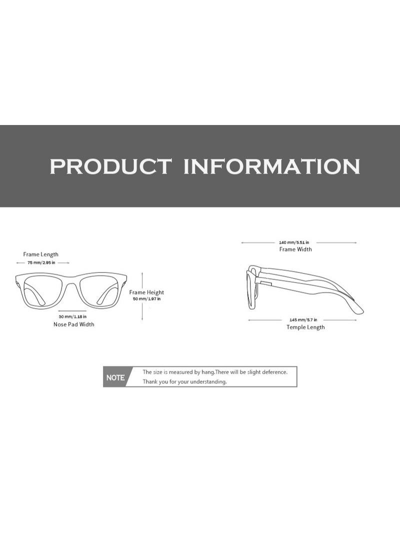 QUISVIKER Polarized Sunglasses Men's Cycling Glasses Riding Glasses Running Glasses Mountaineering Glasses Driving Glasses Fishing Glasses UV400 Goggles - Image 3