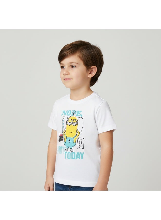 general T-SHIRT BOYS MINIONS SS 2-8 YRS AI - Image 2