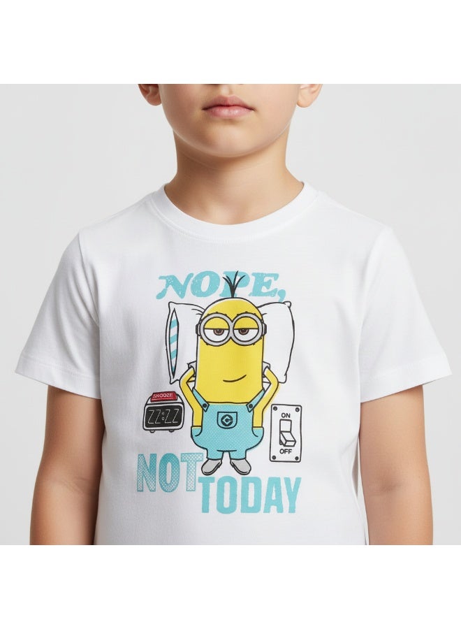 general T-SHIRT BOYS MINIONS SS 2-8 YRS AI - Image 3