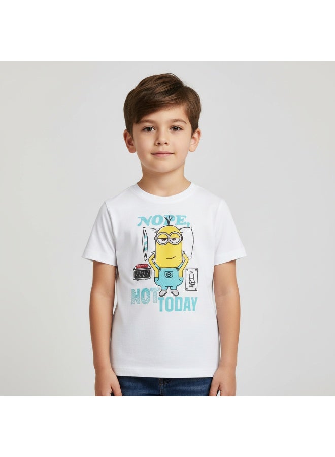 general T-SHIRT BOYS MINIONS SS 2-8 YRS AI - Image 1