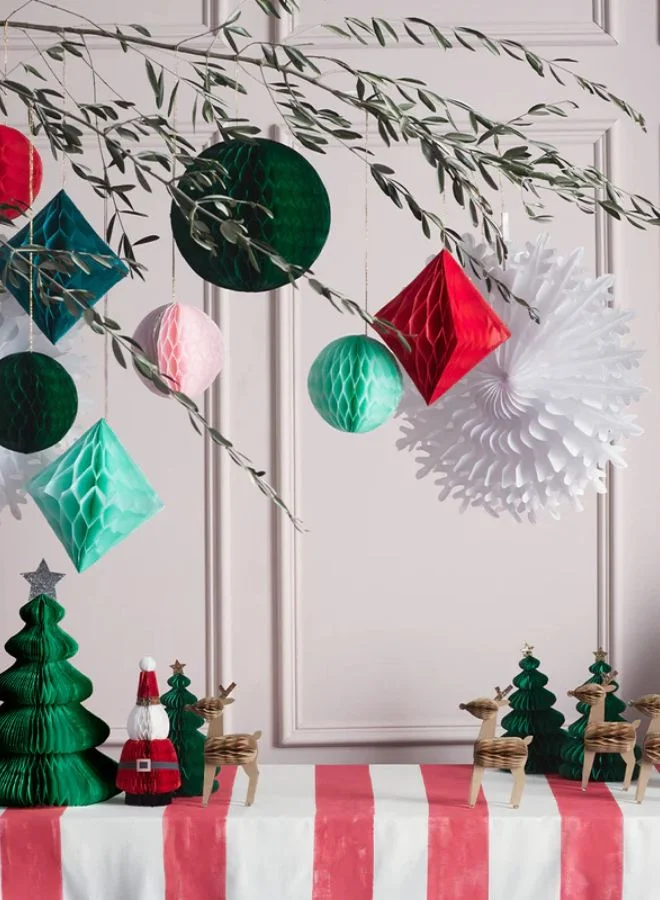 ميري ميري Christmas Honeycomb Decoration Kit