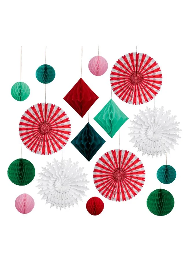 ميري ميري Christmas Honeycomb Decoration Kit