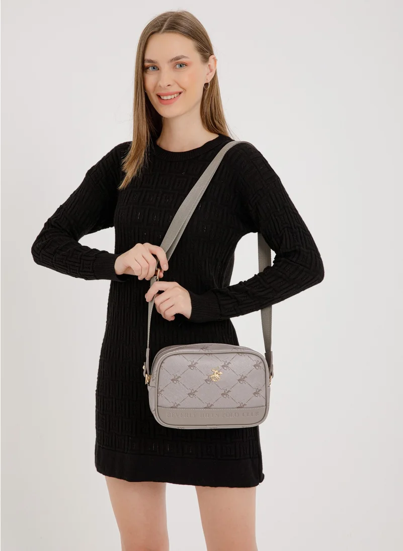 BEVERLY HILLS POLO CLUB Mink Women's 25X17X8 Crossbody Bag 05BHPC107-V
