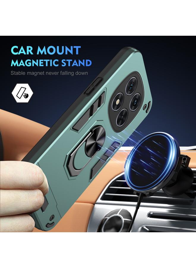 S-TOP Case For Redmi Note 14 Pro 5G Shockproof Metal Ring Holder Phone Case - Image 2