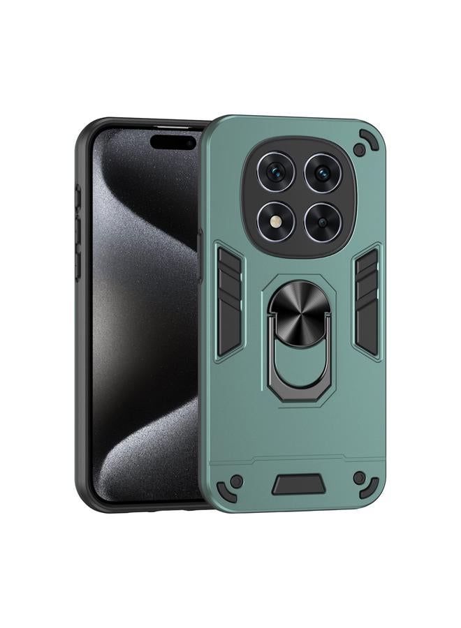 S-TOP Case For Redmi Note 14 Pro 5G Shockproof Metal Ring Holder Phone Case - Image 1