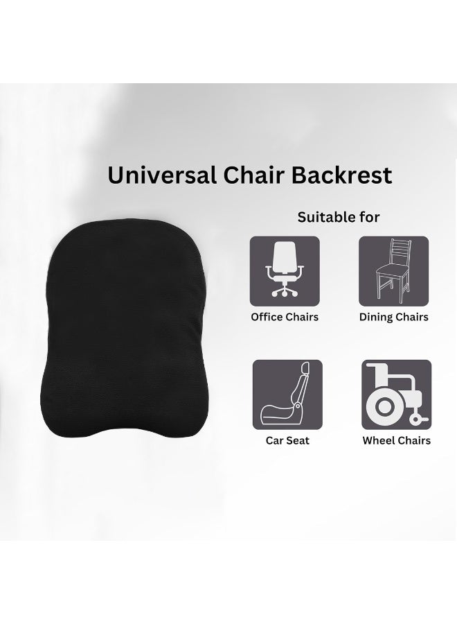 3 اكس ار وسادة رقبة مريحة للسيارة 3XR (موديل 3808) - وسادة من إسفنج الذاكرة عالي الكثافة مع دعم ثلاثي النقاط لتخفيف آلام الرأس والرقبة والكتف أثناء الرحلات الطويلة - Image 4