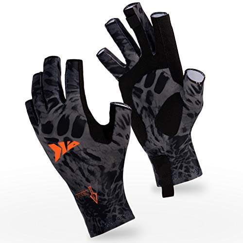 KastKing Sol Armis Sun Gloves UPF50 Fishing Gloves UV Protection Sun Protection for Outdoor Kayaking Rowing - Image 1