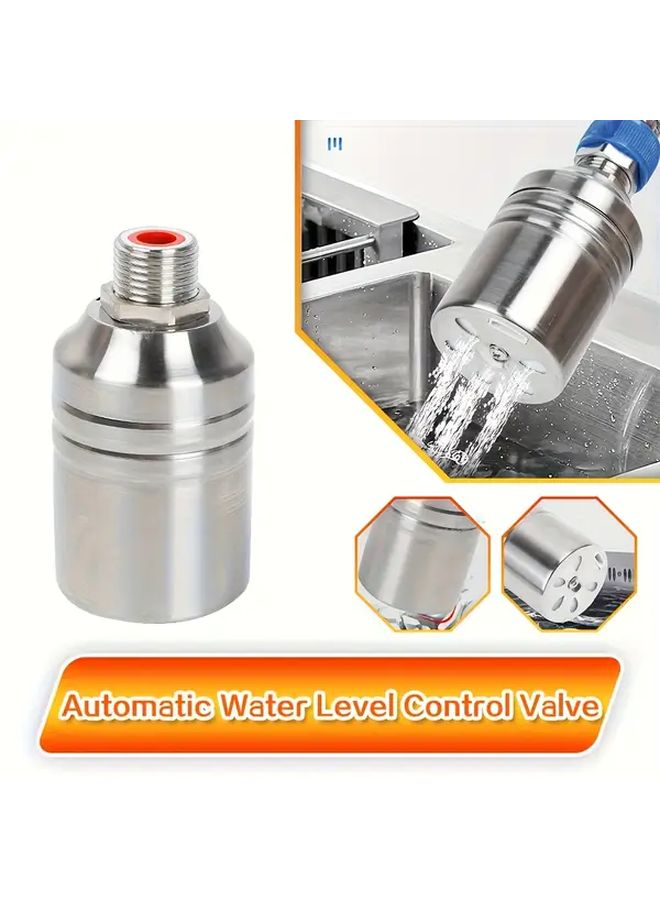 304 Stainless Steel 1 2 Inch Water Float Valve Automatic Level Control For Tank Pool - Image 5