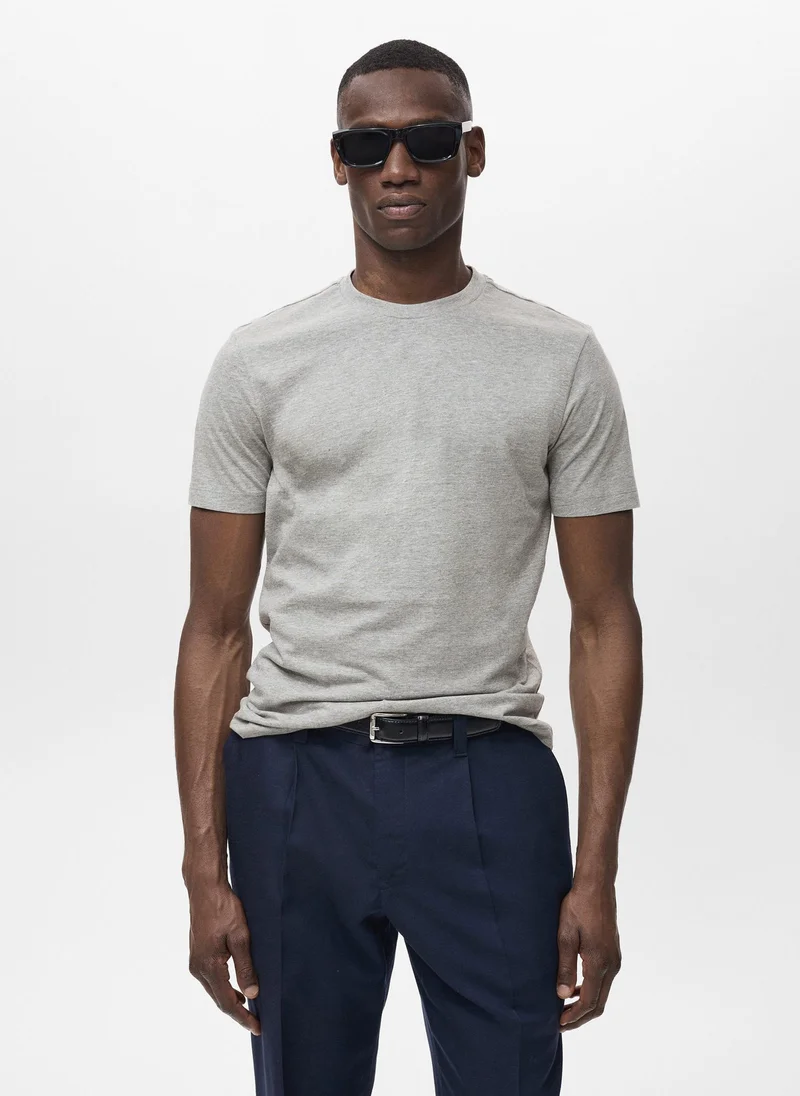 مانجو مان Cherlo Crew Neck T-Shirt