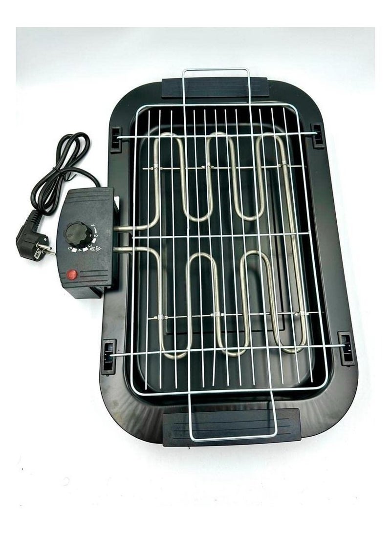 Portable Electric Smokeless Barbecue 2000W High Power Grill Indoor BBQ Grilling Table with 5 Adjustable Temperature fit Home Dinner Camping Travel Hiking - Image 3