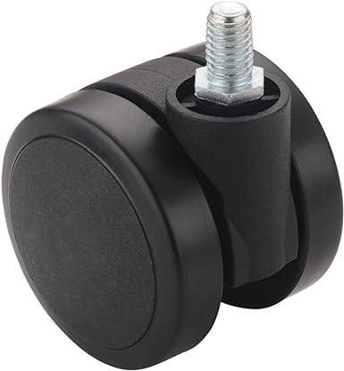 HEE Chair Caster W ls Set of 5 in Colour of Black for Offcie Chair Staff Chair Caster w ls provide mobility floor protection ergonomic comfort versatility - Image 1